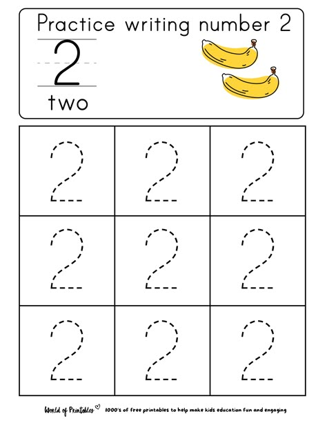 Help your child or pupils practice writing with these free printable practice writing numbers! The number tracking worksheets range from 1 to 20 and are fun, creative, and educational. There are 165 educational kids printables to choose from and they are all free. Number Tracing Worksheets Free Printable, Practice Writing Numbers Free Printable, Number 2 Writing Practice, Number One Worksheets Free Printable, Number 2 Worksheets Preschool Free Printable, Number Tracing Printables Free Preschool, 123 Homeschool 4 Me Free Printable Preschool Worksheets, Numbers Practice Worksheets, Number Practice Preschool Free Printable