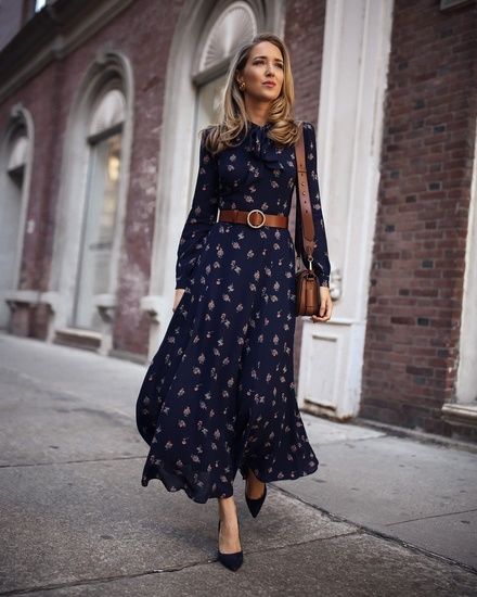 Look Boho Chic, 가을 패션, Inspiration Mode, Office Outfits, Night Outfits, Modest Dresses, Work Outfits, Boho Dress, Modest Fashion