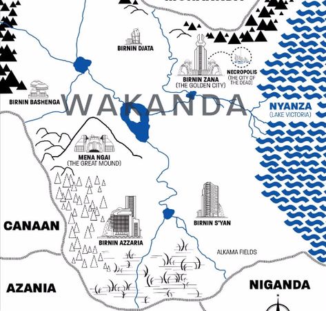 wakanda map Wakanda Flag, Shield Files, Black Panther Movie, Philosophy Of Science, Futuristic Home, The Black Panther, Golden City, Black Comics, Fan Comic