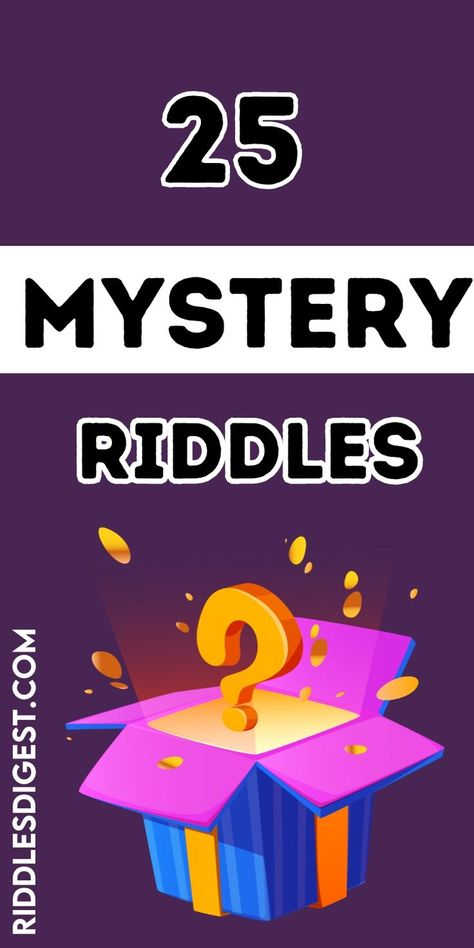 Ignite your curiosity and sharpen your wits with our collection of captivating mystery riddles! Perfect for puzzle enthusiasts and detective minds alike, these riddles promise to test your reasoning skills and provide endless entertainment. Explore our blog for more brain-teasers and join our community of mystery solvers! Detective Puzzles, Mystery Riddles, Riddle Puzzles, Clue Games, Best Riddle, Reasoning Skills, Best Mysteries, Problem Solving Skills, Brain Teasers