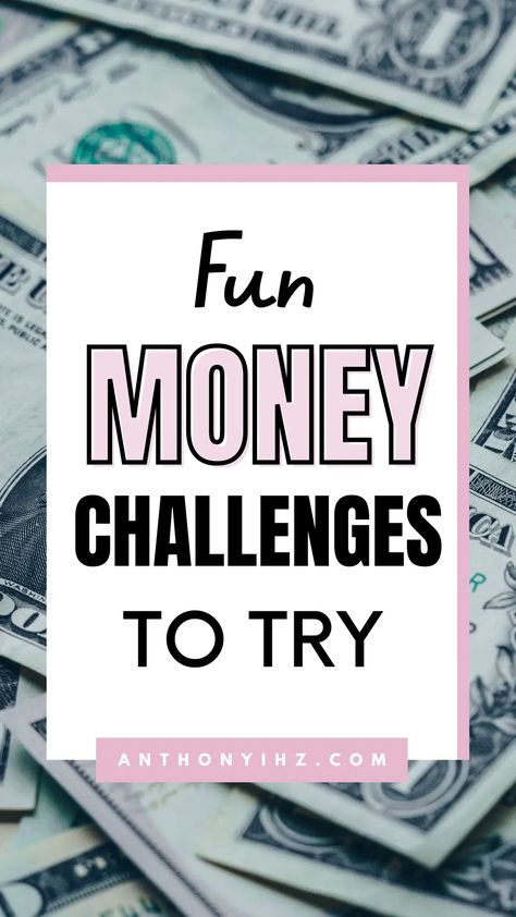 16 Money Saving Challenges To Help You Save More - Anthony Ihz Savings Challenges For Low Income, Fun Savings Challenge Games, Money Saving Challenge Low Income, Weekly Savings Plan, Savings Game, Low Income Savings Challenge, Money Saving Challenges, Money Challenges, 52 Week Savings