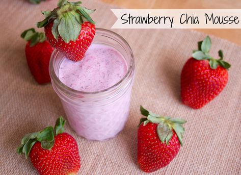 Dairy Free Sugar Free Recipes, Chia Mousse, Strawberry Chia Seed Pudding, Cleanfoodcrush Recipes, Paleo Brunch, Paleo Oatmeal, Muffins Paleo, Hearty Breakfasts, Paleo Breakfasts