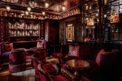 Snuggle into the intimate and luxurious surrounds. Bertie’s marries comfort and extravegance. The Fife Arms, Fife Arms, Boutique Hotel Room, Art Deco Motifs, Coastal Hamptons, Hidden Bar, Whisky Bar, Velvet Lounge, Hotel Room Design