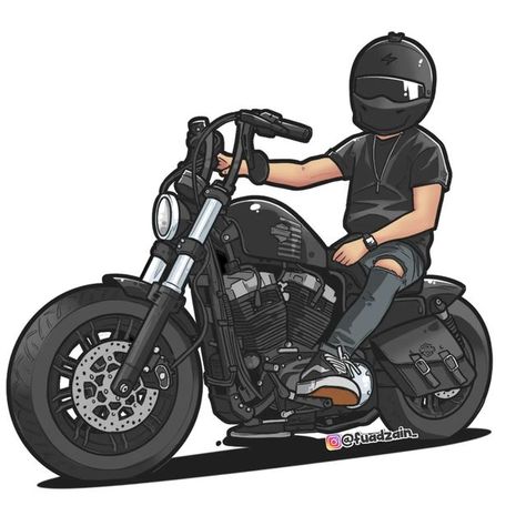 Road Drawing, Motorbike Illustration, Harley Davidson 48, Motorcycles Logo Design, Konosuba Wallpaper, Harley Davidson Artwork, Cafe Racer Design, Harley Davidson Iron 883, Motorcycle Drawing