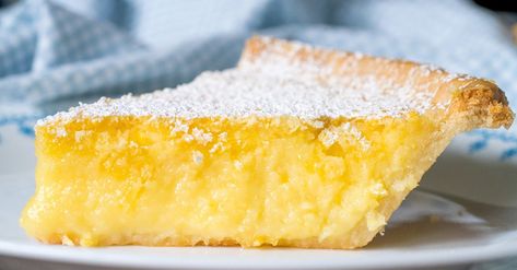 Vinegar Pie, Lemon Chess Pie, Chess Pie Recipe, Lemon Pie Recipe, Cooking Panda, 12 Tomatoes, Perfect Pies, Lemon Pie, Lemon Desserts