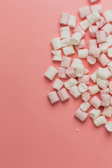 Marshmallows - Clickasnap - It pays to share Marshmallow Background, Promotional Photography, Background Photography, Share Photos, Marshmallows, Pink Background, Online Photo, Photo Sharing, To Share