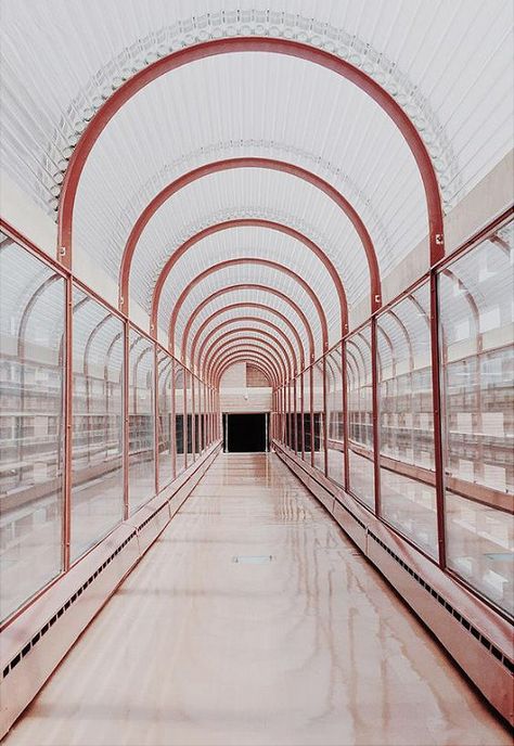 SNAKE RANCH Sc Johnson, Frank Lloyd, Frank Lloyd Wright, Lloyd Wright, Commercial Design, Ceiling Design, Walkway, 인테리어 디자인, Landscape Architecture