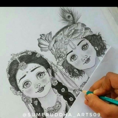 Lord Bhudha Drawings, Radhakrishna Cute Drawing, Ardhanarishvara Shiva Shakti Drawing, Radha Krishna Sketch Pencil, Radha Krishna Art Pencil Sketch, Radhakrishn Drawing, Radhakrishna Drawing Easy, Krishna Sketch Pencil Creative, Radha Krishna Sketch Easy