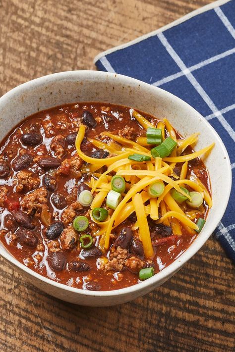 Chili Recipe Black Bean, Chili Black Beans, Black Bean Chilli, Chili Recipe With Black Beans, Cooking Vegetarian, Inflammation Recipes, Recipe Crockpot, Dinner Rotation, Main Entrees