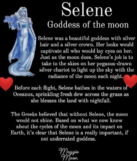 Greek God Selene, Goddess Selene Offerings, Offerings For Selene, Selene Offerings, Witchcraft Prayers, Lady Selene, Selene Greek Mythology, Selene Moon Goddess, Selene Goddess Of The Moon