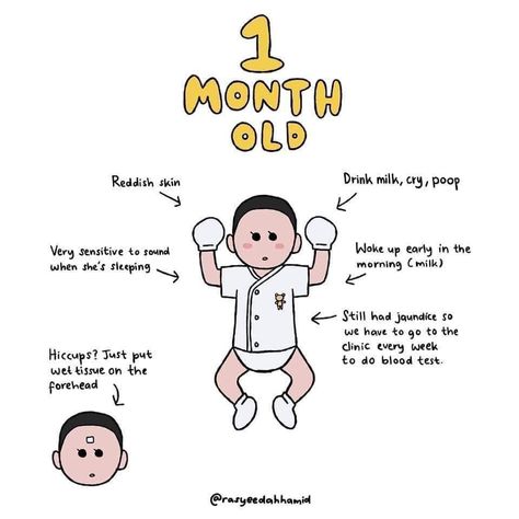 Milestones 1 month 1 Month Old Baby Milestones, Baby Milestone Chart, Pregnant Tips, Newborn Baby Needs, 2 Month Baby, Therapy Techniques, Baby Corner, Baby Routine, Newborn Baby Tips