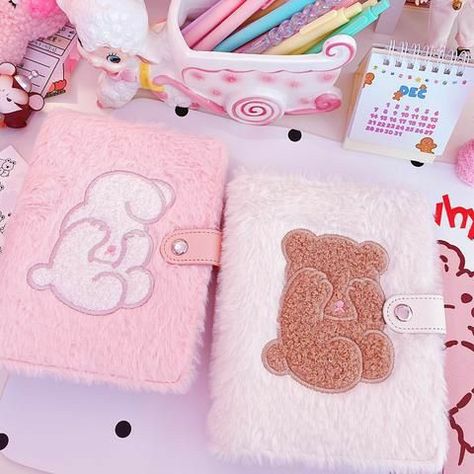 Kawaii Stationery Notebooks, Kawaii Products, Kawaii Notebook, Pretty School Supplies, Images Hello Kitty, Leaf Book, Cute School Stationary, Kawaii School Supplies, Kawaii Harajuku