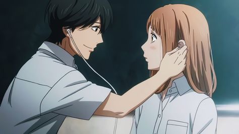 Takano Ichigo, Orange Anime, Tamako Love Story, Shojo Anime, Ao Haru, Romance Anime, Ao Haru Ride, Anime Couple, Gothic Lolita