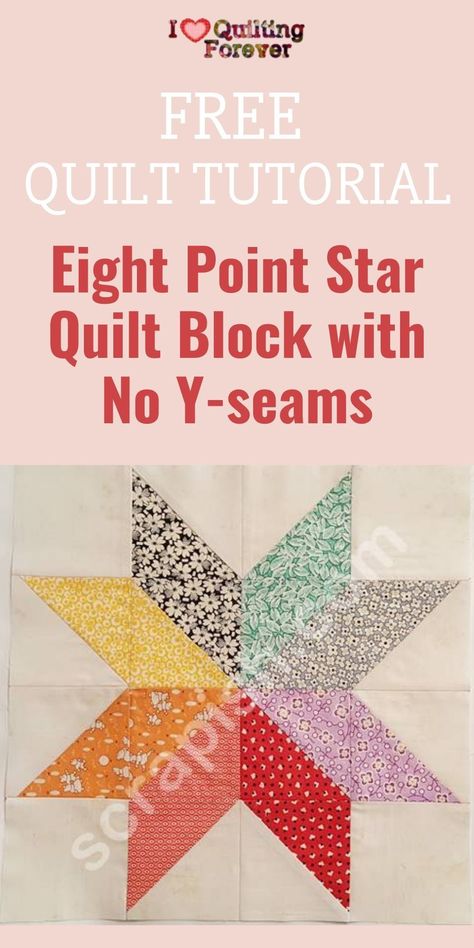 8 Point Star Quilt Pattern Free, Army Star Quilt Block Free Pattern, Block Star Quilt, Morning Star Quilt Pattern, Texas Star Quilt Block, Diamond Star Quilt Pattern Free, Star Quilt Square Patterns, Leymone Star Patterns, Quilt Star Blocks Pattern