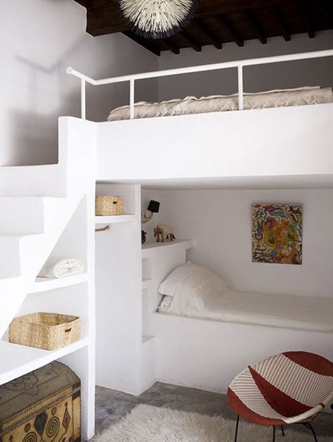 20 IKEA Stuva Loft Beds For Your Kids Rooms | Home Design And Interior Cool Loft Beds, Bunk Beds Built In, Built In Bunks, Bunk Rooms, Bunk Beds With Stairs, Space Bedding, Dekorasi Kamar Tidur, Top Beds, Kids Bunk Beds