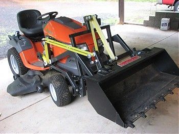 Riding Lawn Mower Attachments, Garden Tractor Attachments, Atv Attachments, Lawn Mower Repair, Riding Mower Attachments, Homemade Tractor, Tractor Idea, Tractor Loader, Tractor Accessories