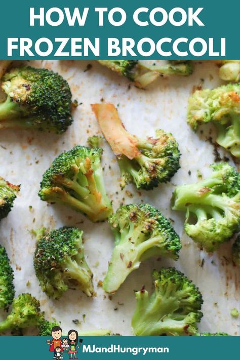 Cook frozen broccoli so it's flavorful and tender, not soggy, with these simple tips. Here's how to roast, saute, steam, and microwave. Cook Frozen Broccoli, Roast Frozen Broccoli, How To Roast, Weekday Meals, Frozen Broccoli, Low Fodmap Recipes, Kid Food, Fodmap Recipes, Low Fodmap