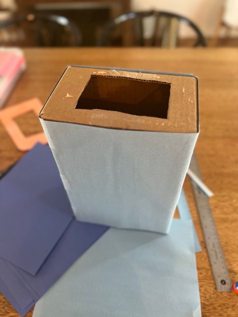 Bluey Valentine’s Box DIY – (Easy Printable) - Salt Family Travels Bluey Valentines Boxes Diy, Bluey Valentines Box Ideas, Bluey Valentines, Valentine Boxes For School, Valentine Boxes, Valentines Box, Cut And Glue, Valentine Day Boxes, Blue Valentine