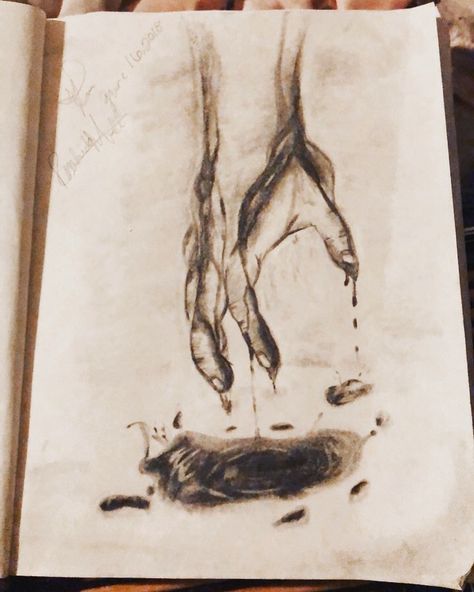 Lifeless hand with dripping blood. Blood Dripping Drawing, Blood Drawing, Hand References, Dripping Blood, Drawing Blood, Knife Drawing, Experimental Art, Arte Doodle, Swag Pics