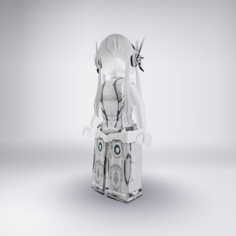 Roblox avatar, cyber, cyberpunk, mecha, futuristic, white City Outfits, Cyberpunk, Avatar