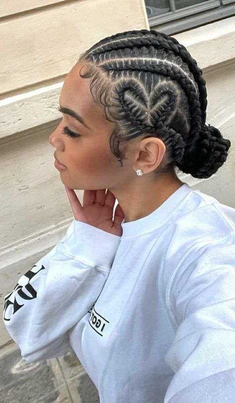 Feed In Braids Hairstyles, Box Braids Hairstyles For Black Women, Braids Hairstyles Pictures, Braided Cornrow Hairstyles, Cute Box Braids Hairstyles, Quick Braided Hairstyles, Feed In Braid, Protective Hairstyles Braids, Hairdos For Curly Hair