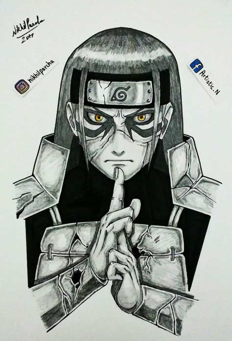 Hashirama Senju Sketch, Hashirama Tattoo Design, Hashirama Sketch, Hashirama Senju Drawing, Hashirama Senju Sage Mode, Hashirama Senju Manga, Hashirama Drawing, Hashirama Senju Fanart, First Hokage Hashirama