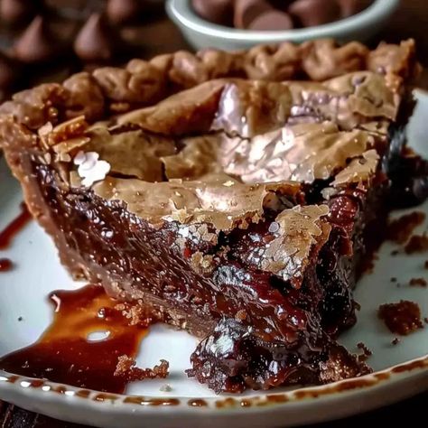 You searched for Hot fudge pie - CookiesPedia Eclair Cakes, Fudge Pie Recipe, Hot Fudge Pie, Funnel Cake Bites, Dessert Pies, Homemade Hot Fudge, Fudge Pie, Facebook Recipes, Sweet Foods