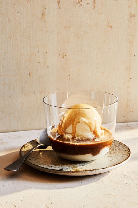 Affogato Recipe, Dessert Simple, Lemon Sorbet, Coffee Mix, Raspberry Sorbet, Nyt Cooking, Almond Flavor, Dessert Sauces, Maraschino Cherry