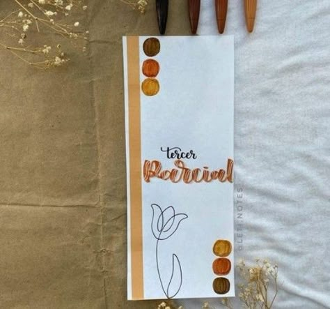 Separadores Ideas, Free Paper Texture, Handmade Bookmarks Diy, Bullet Journal Cover Page, Back To School Art, School Creative, School Organization Notes, Pretty Notes, Oil Pastel Art