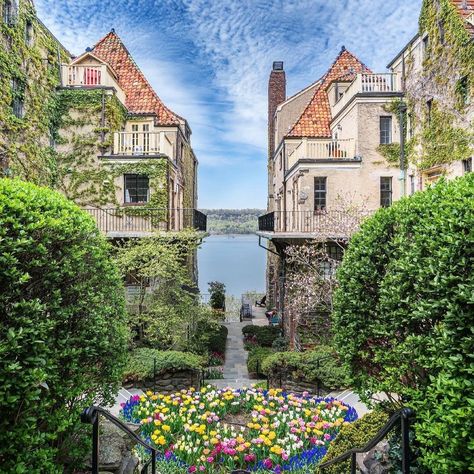 Secret NYC on Instagram: “Did you know this breathtaking villa is located right in the Bronx?! The Charlotte Brontë Villa consists of 17 co-op units and overlooks…” Charlotte Brontë, To Do In New York, Charlotte Bronte, In Full Bloom, Aesthetic Home, Bronx, Magnolia, Tulips, Did You Know