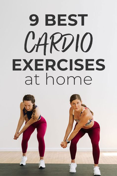 Full Body Cardio Exercises, Bodyweight Cardio Exercises, Simple Cardio Workouts At Home, Home Cardio Workout Beginners, Standing Cardio Exercises, At Home Cardio Workout No Equipment, Good Cardio Workouts At Home, 5 Min Cardio, High Intensity Cardio Workout