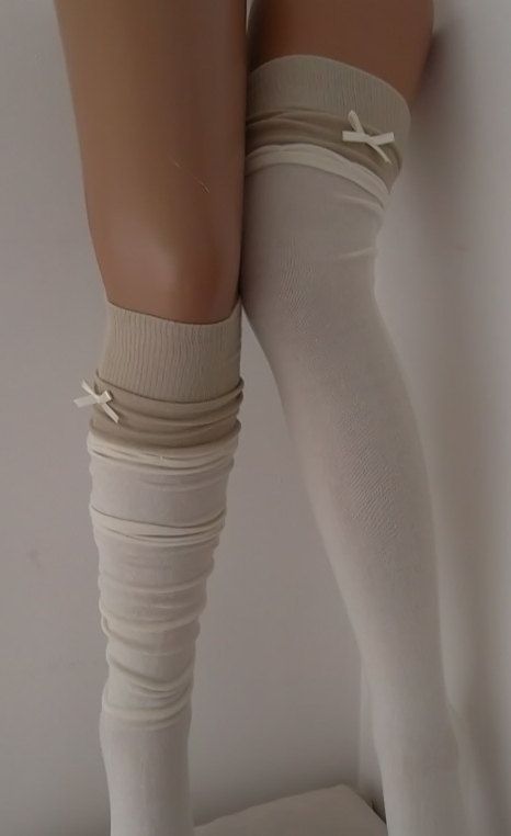 Ivory High Knee Socks Boot Socks Lace Over The Knee Socks Lace Boot Socks, Socks Lace, Cheap Socks, Tall Socks, Socks Ankle, Socks Christmas, Mode Boho, Over The Knee Socks, Lace Socks