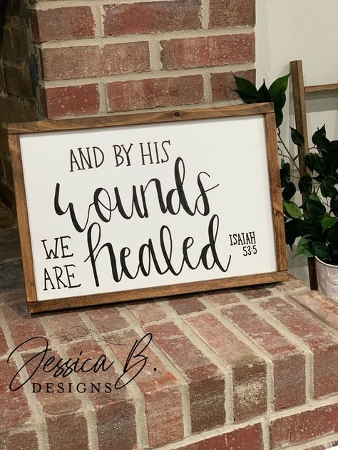 Diy Scripture Signs, Bible Signs, Wood Signs Bible Verse, Free Scripture Printables, Hymn Wall Art, Wood Sign Ideas, Christian Signs, Cell Model, Scripture Signs