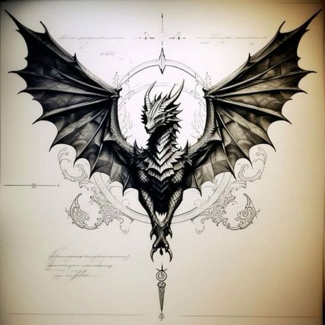 Dragon Wing Back Tattoo, Fourth Wing Dragon Tattoo, Dragon Wings Tattoo On Back, Fourth Wing Tattoo Designs, Dragon Fourth Wing, Dragon Tattoo With Wings, Fourth Wing Tattoo, Fourth Wing Dragons, Dragon Tattoo Back