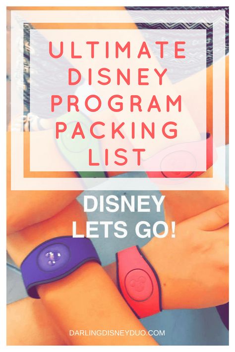 The Ultimate DCP Packing List- Darling Disney Duo Disney International Program, Disney College Program Packing List, Dcp Packing List Disney College Program, Packing List Disney, Disney Dorm, Disney Internship, Basic Camping Checklist, Disney Packing List, Abroad Packing List