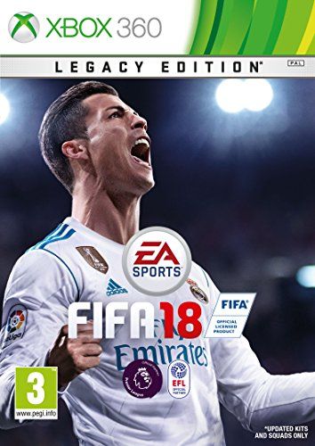 FIFA 18 Legacy Edition (Xbox 360) Electronic Arts https://www.amazon.co.uk/dp/B072153HX8/ref=cm_sw_r_pi_awdb_x_53C2zbD1TMP68 Ea Sports Fifa, Fifa Ultimate Team, Video Games Ps4, Fifa 17, Xbox 360 Games, Motion Capture, Final Fantasy Vii Remake, Xbox One Games, Video X