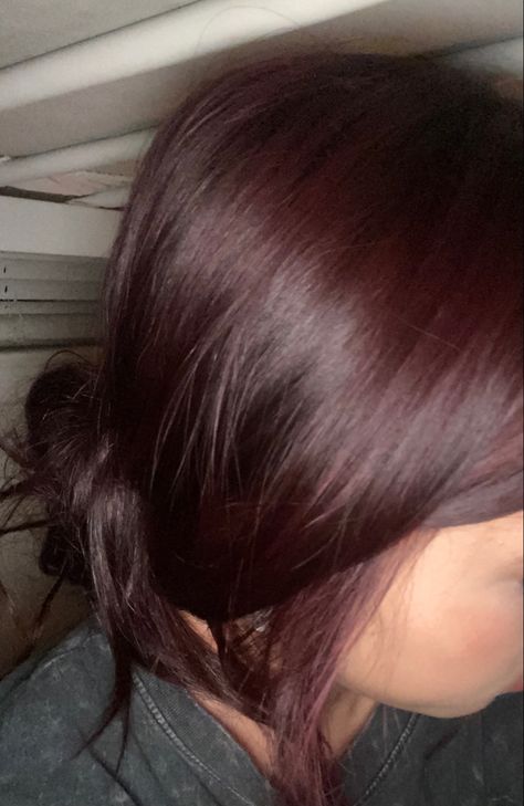 Highlight Hair Ideas, Up Do Hair Styles, Pelo Color Vino, Wine Hair Color, Highlight Hair, Cherry Red Hair, Wine Red Hair, Cute Hairstyles For School, Red Hair Inspo