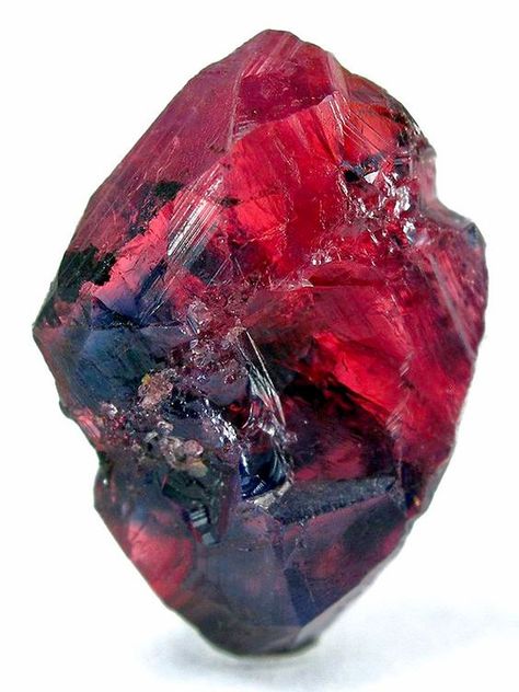 Raw Ruby from Tanzania Geology Rocks, Pretty Rocks, Ruby Crystal, Cool Rocks, Beautiful Rocks, Mineral Stone, Minerals And Gemstones, Rocks And Gems, Gems And Minerals