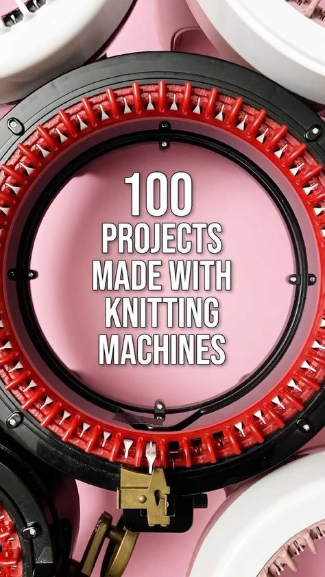 Diana | Circular Knitting Machine Patterns | ✨ Pattern details below 👇 🧶 All projects are knit with 22 and/or 46 needle circular knitting machines, as well as an I-Cord maker. 💖… | Instagram Machine Knitting Projects, Loops And Threads Knitting Machine Patterns, Circular Machine Knitting Patterns, Things To Make With Knitting Machine, 48 Pin Knitting Machine Patterns Free, Knit Machine Patterns, Round Knitting Machine Patterns, Addi King Size Knitting Machine Projects, Sentro 48 Pin Knitting Machine Patterns Free