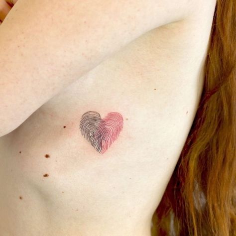 Winter Night Dress, Hase Tattoos, Dress Up For Girls, Fingerprint Tattoo, Fingerprint Heart Tattoos, Fingerprint Tattoos, Maching Tattoos, Fingerprint Heart, Luxury Winter