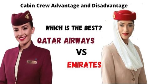 Qatar Airways VS Emirates Cabin Crew, Which is the Best? Quatar Airway Cabin Crew, Qatar Flight Attendant, Qatar Cabin Crew, Cabin Crew Aesthetic, Emirates Aesthetic, Emirates Flight Attendant, Qatar Aesthetic, Qatar Airways Cabin Crew, Emirates Airline Cabin Crew