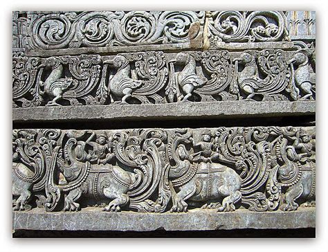 Belur and Halebidu - 900 year old  Hoysala Architecture Temple, India Hoysala Sculpture, Temple Carvings, Ancient India Map, Hoysala Architecture, Art Deco Design Graphics, Historical Sculptures, Temple India, Ancient Drawings, Indian Temple Architecture