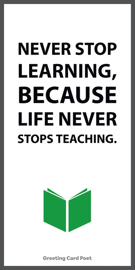 "Never stop learning, because life never stops teaching."  "Nine-tenths of education is encouragement." -- Anatole France  "Being a student is easy. Learning requires actual work."  -- William Crawford  Check out learning quotes like those listed above. Lots to choose from.  #learning #teacher #teaching #homeschool Sayings For Teachers, Never Stop Learning Because Life, Teacher Teaching, Learning Quotes, Never Stop Learning, Easy Learning, Teacher Quotes, To Study, English Vocabulary