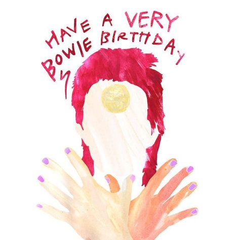 Have a very Bowie birthday. Bowie Birthday, David Bowie Birthday, Wild Is The Wind, Bowie Labyrinth, Birthday Memes, Cool Birthday Cards, Happy Birthday Meme, Birthday Posts, Birthday Meme