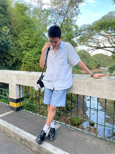 Polo Shirt Outfit, Polo Shirt Outfit Men, Polo Shirt Outfits, Oversized Polo, Polo Outfit, Shirt Outfit Men, Summer 24, Retro Outfits, Baggy Jeans