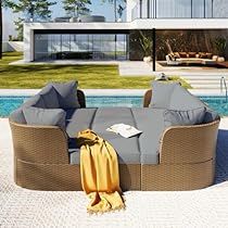 Rattan Weaving, Modern Outdoor Patio, Rattan Material, Furniture Sofa Set, Outdoor Set, Patio Sofa Set, Outdoor Daybed, Outdoor Patio Furniture Sets, Wicker Patio Furniture