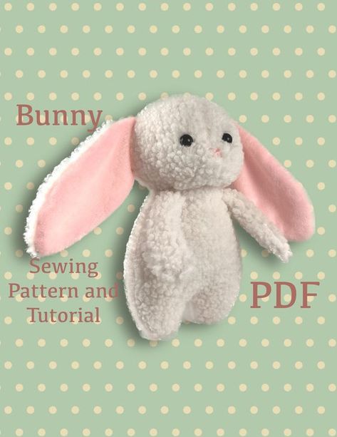 Bunny plushy toy sewing pattern, stuffed bunny pattern free crochet toy patterns amigurumi teddy bears #freecrochettoypatternsamigurumiteddybears #crochet #crochettoy #crochetpattern #crochetpatterns 1.1572 Small Plush Sewing Patterns, Stuffed Toy Sewing Pattern, Dinosaur Sewing Pattern Free Easy, Platypus Plush Pattern, Hand Sewn Stuffed Animals Free Pattern, Bunny Plush Pattern Sewing, Diy Sewing Plushies, Cute Things To Sew With A Sewing Machine, Sewing Hearts Pattern