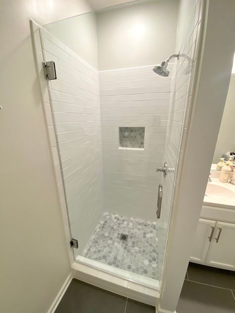 Bathroom Small Shower Ideas, Bathroom Shower Stall Tile Ideas, 32x32 Shower Ideas, 4x4 Walk In Shower Ideas, Small Bathroom Shower Stall, 36 X 36 Shower Ideas, Basement Bathroom Shower Ideas, Small Square Shower Ideas, Small Basement Shower Ideas