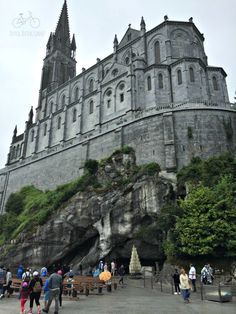 Lourds Grotto, visiting on a Rainy Day Lourdes France Grotto, Lourdes Grotto, St Bernadette Of Lourdes, Catholic Gentleman, Living In France, Marian Apparition, Lourdes France, Spain Trip, France Aesthetic