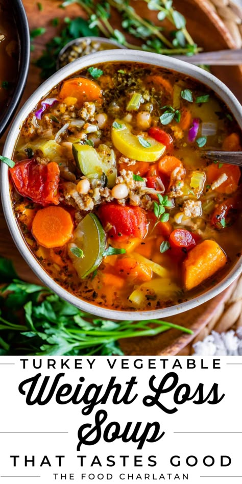 Easy Veggie Sides, No Carb Foods, Soup Turkey, Turkey Vegetable Soup, Ground Turkey Soup, Bird Recipes, Soup Cleanse, Cool Food Ideas, Turkey Soup Recipe